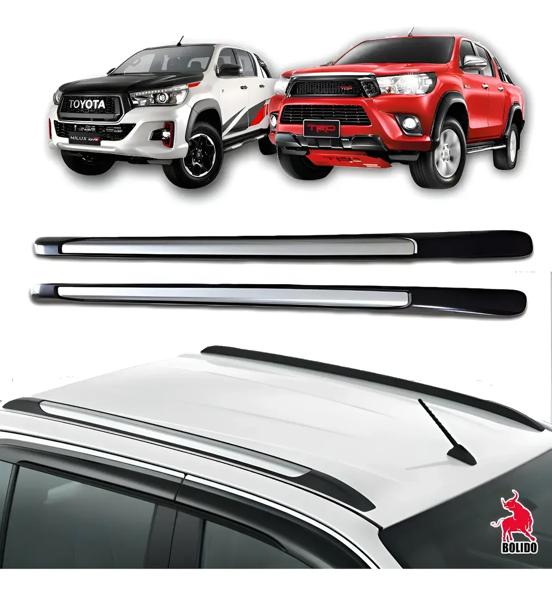 Riel De Techo Toyota Hilux Revo 2016+